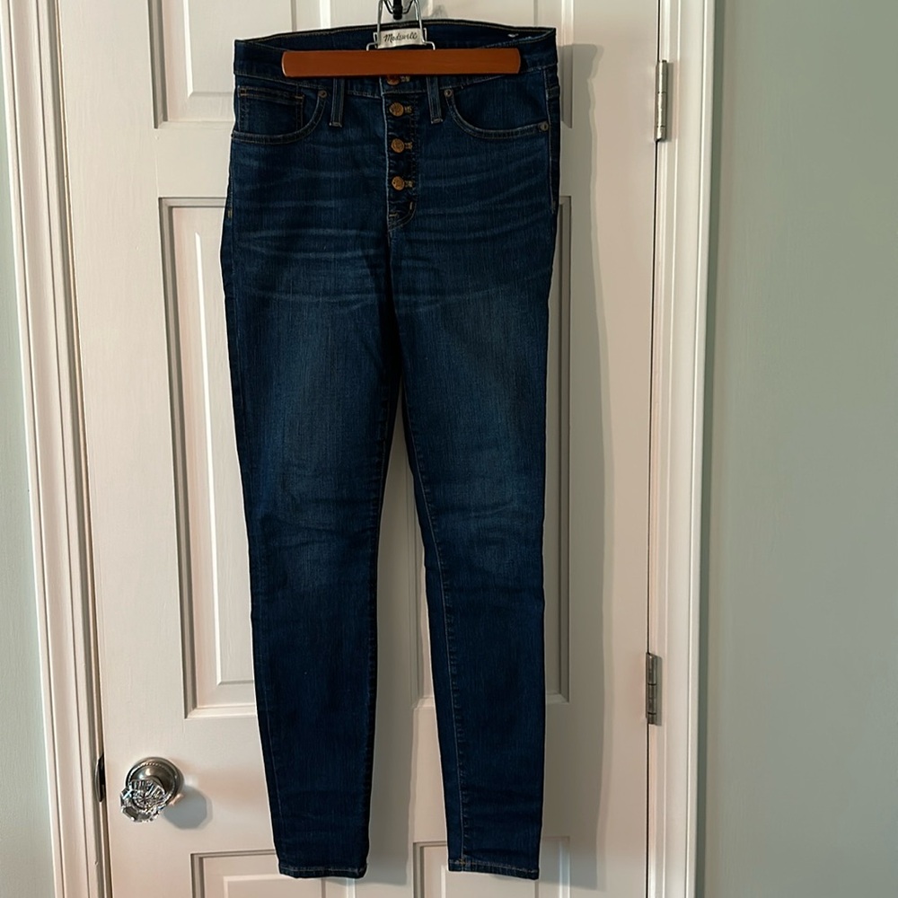 Madewell Button Front Jeans